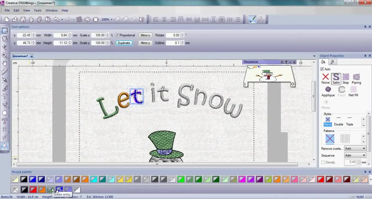 Creative DRAWings Lettering Colors That Actually Stitch Right: Break Apart Text, Assign Threads, and Export the Correct File