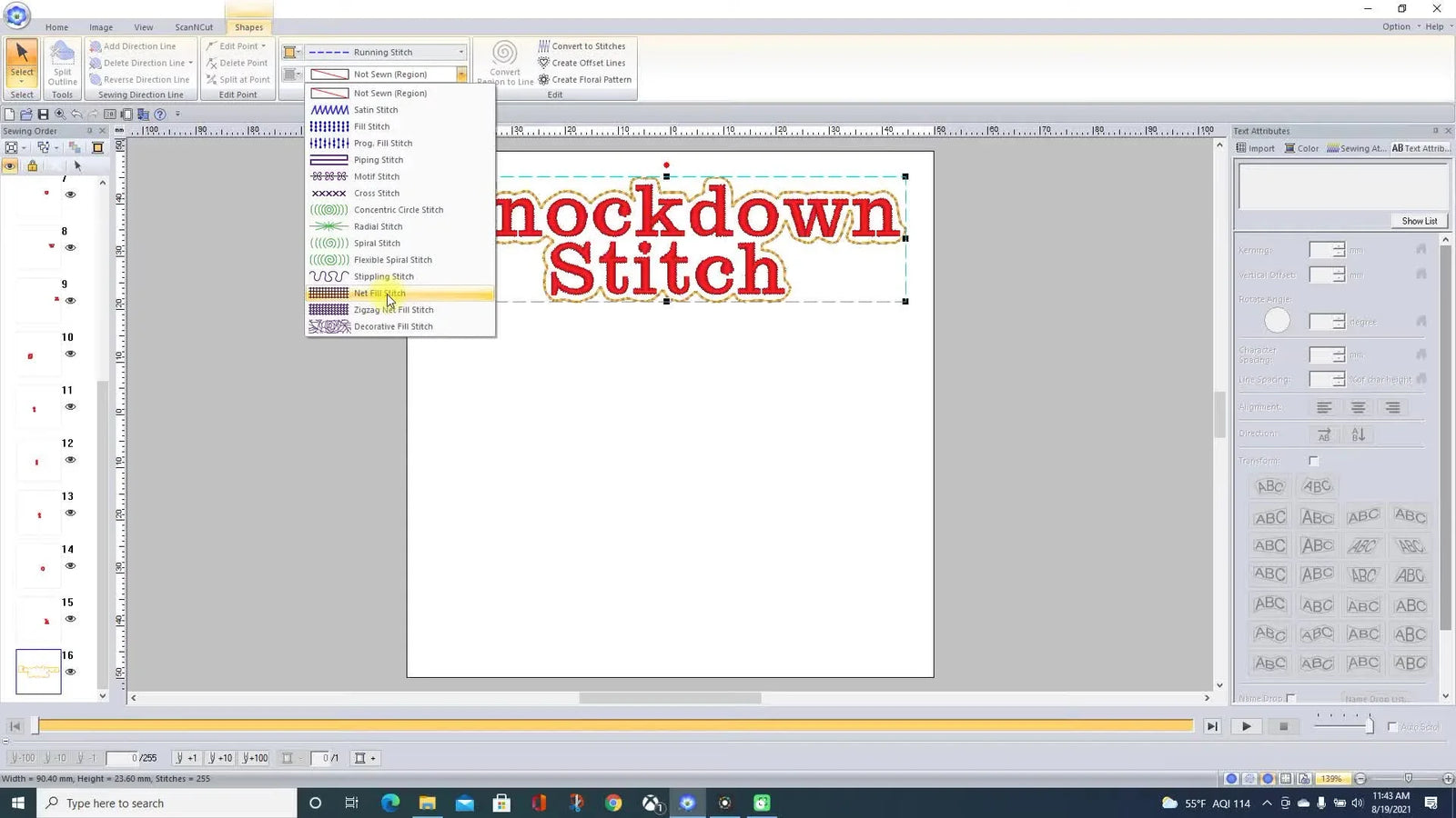 P-Design 11 Knockdown Stitch That Actually Works: Clean Lettering on Towels & Minky Without the “Sunk-In” Look
