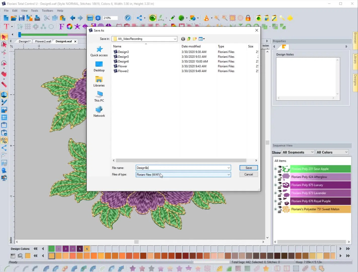 Floriani Total Control U Saving: Stop Losing Edits, Fix “No Stitches,” and Export the Right File Every Time