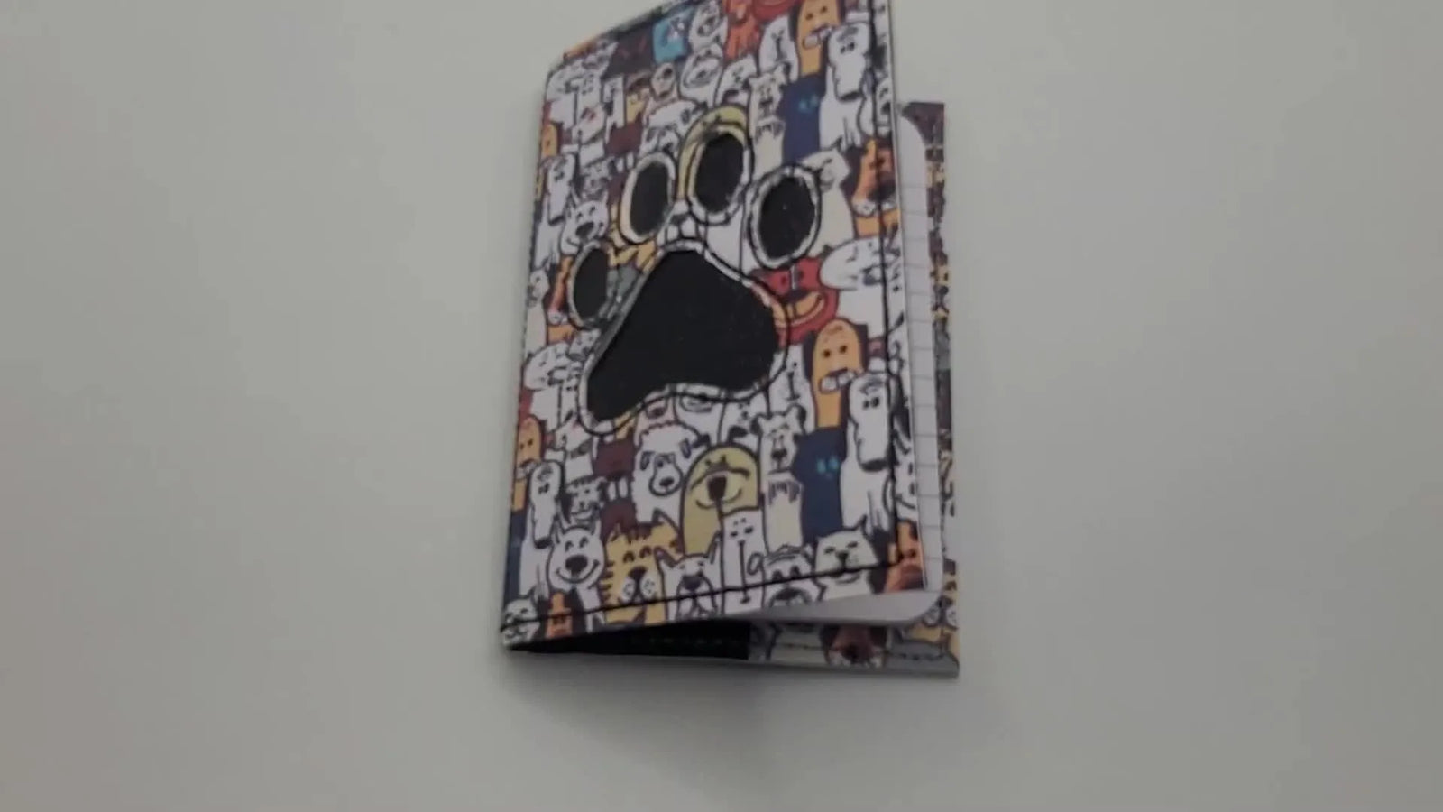 Reverse Appliqué ITH 5x7 Notebook Cover on Vinyl: The Clean-Cut Paw Print Method (Without Ruining Your Hoop or Your Sanity)