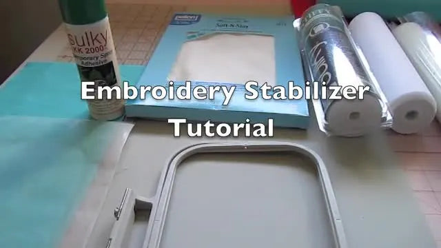 Stop Guessing Stabilizer: Tear Away vs Cutaway vs Water Soluble (Plus the Hooping “Drum Test” That Saves Designs)