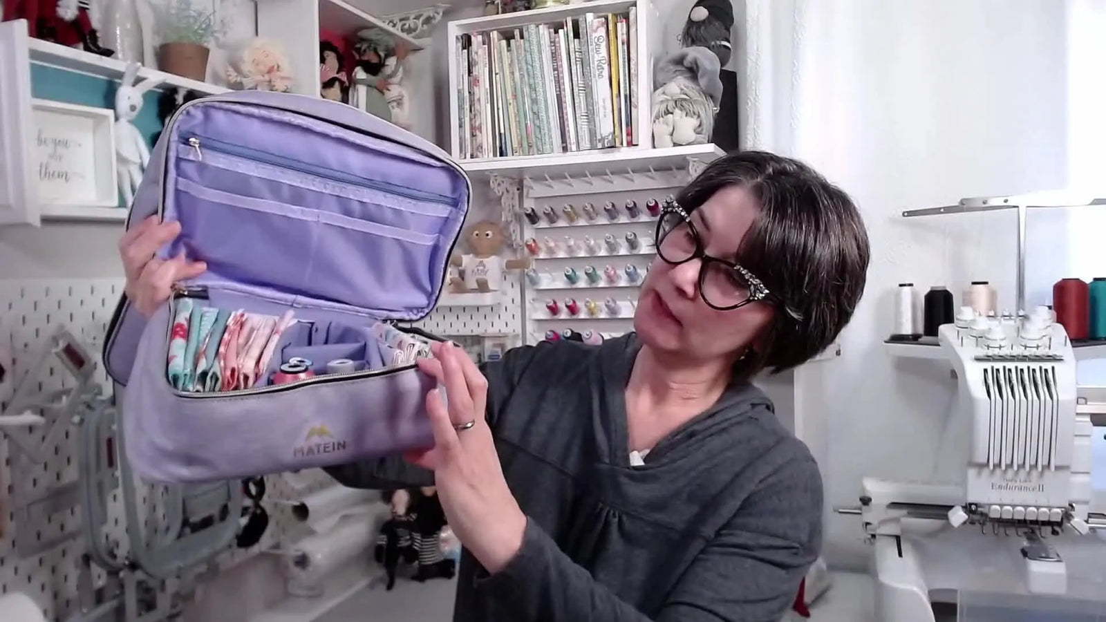 Matein Sewing Bag Review: Pack a Complete Machine Embroidery Kit (Hoop, Stabilizer, Cones) Without Losing Your Mind