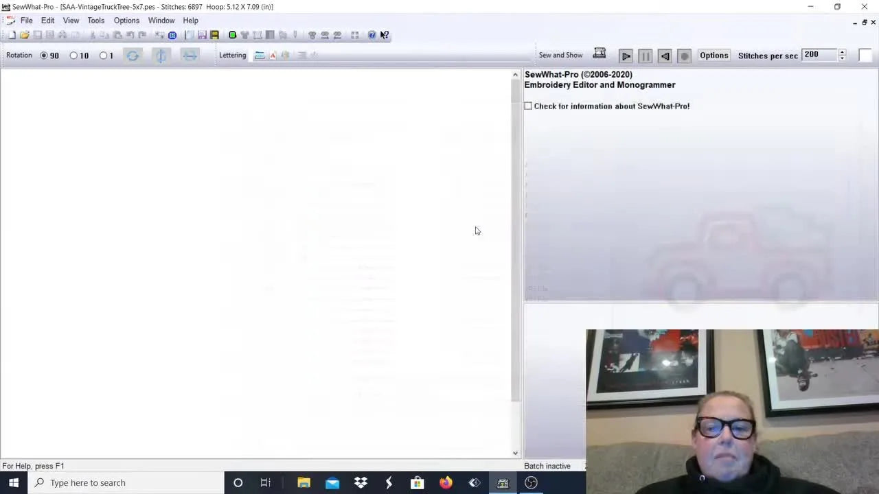 SewWhat-Pro Tutorial: Edit Designs, Add Lettering, and Optimize Stitch Order