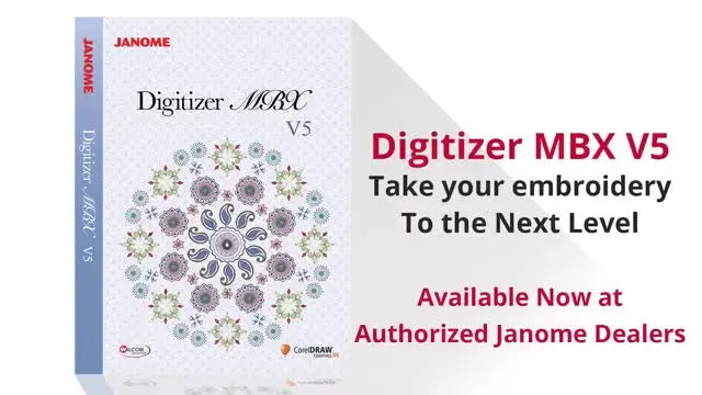 Janome Digitizer MBX V5 徹底ガイド：高機能を使いこなして刺繍デザインを次のレベルへ