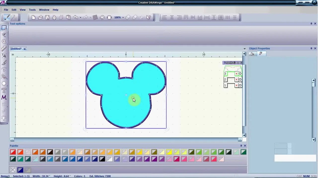 Ручная аппликация в Creative DRAWings 6: метод из 3 слоёв, который действительно заставляет машину остановиться