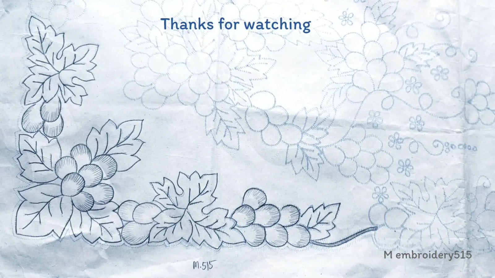 Wzory cutwork i bordiury dla hafciarki: kolekcja M.515 – od szkicu do haftu