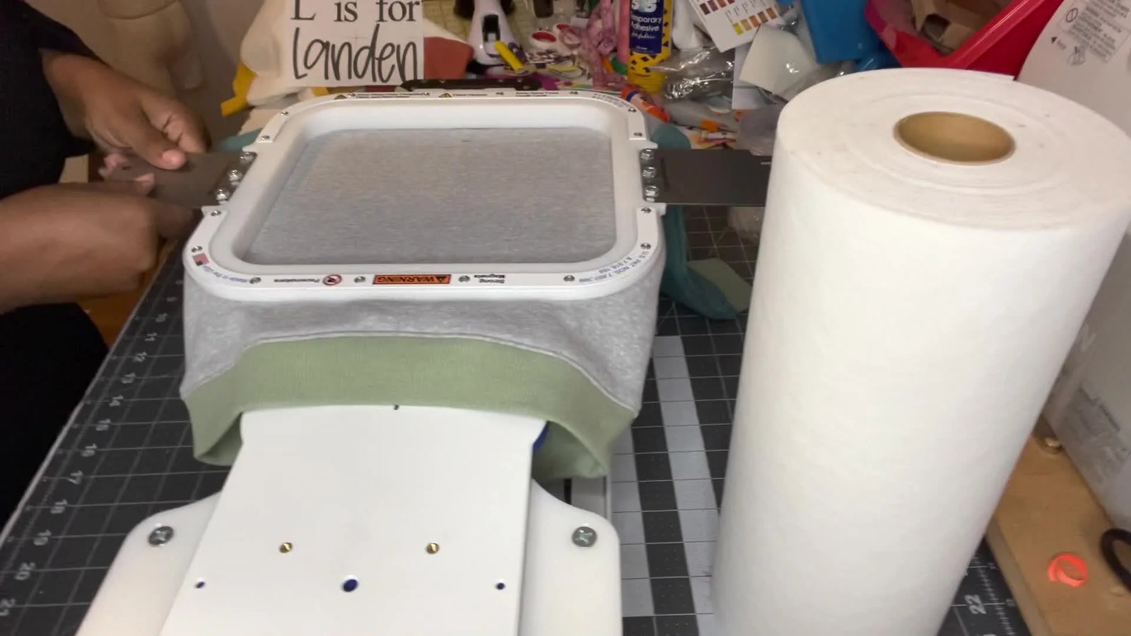 Janome MB-7e + Mighty Hoop 8x9 on a Thick Sweatshirt: The Fast, Clean Hooping Workflow That Stops Hoop Hits