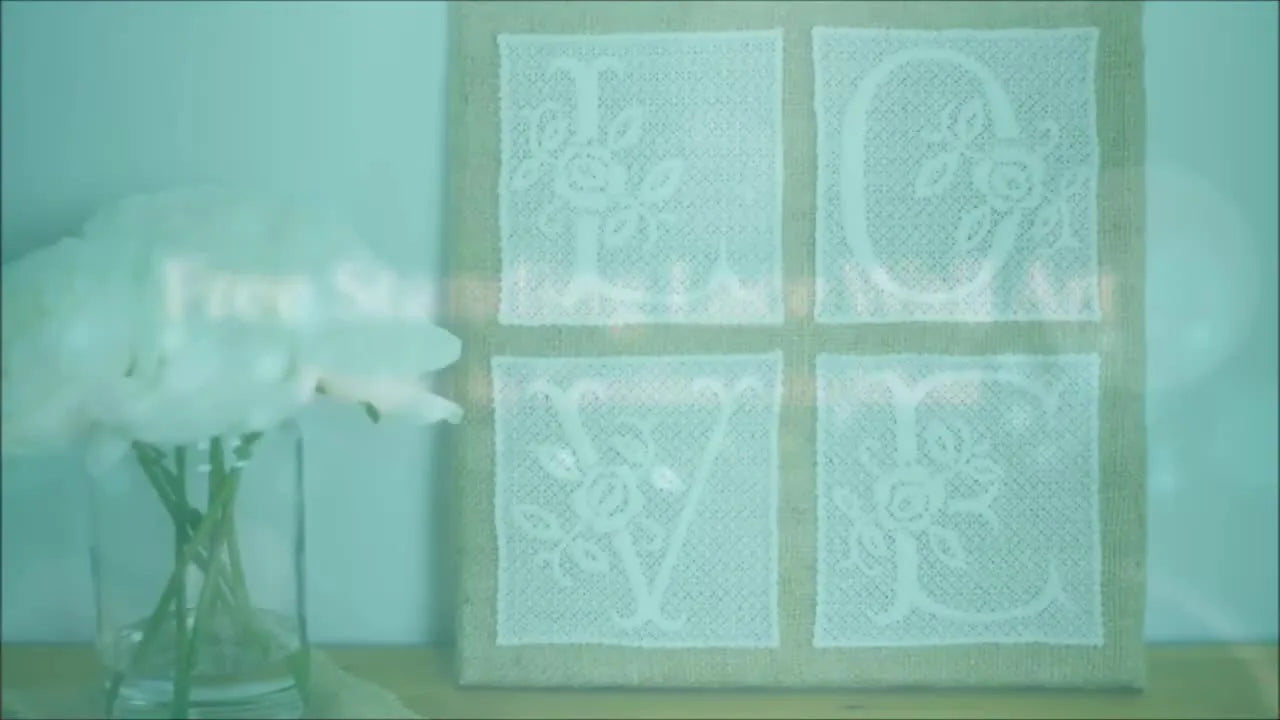Hatch Freestanding Lace Letters That Don’t Fall Apart: The Motif Spacing Trick Behind a Crisp “LOVE” Wall Art