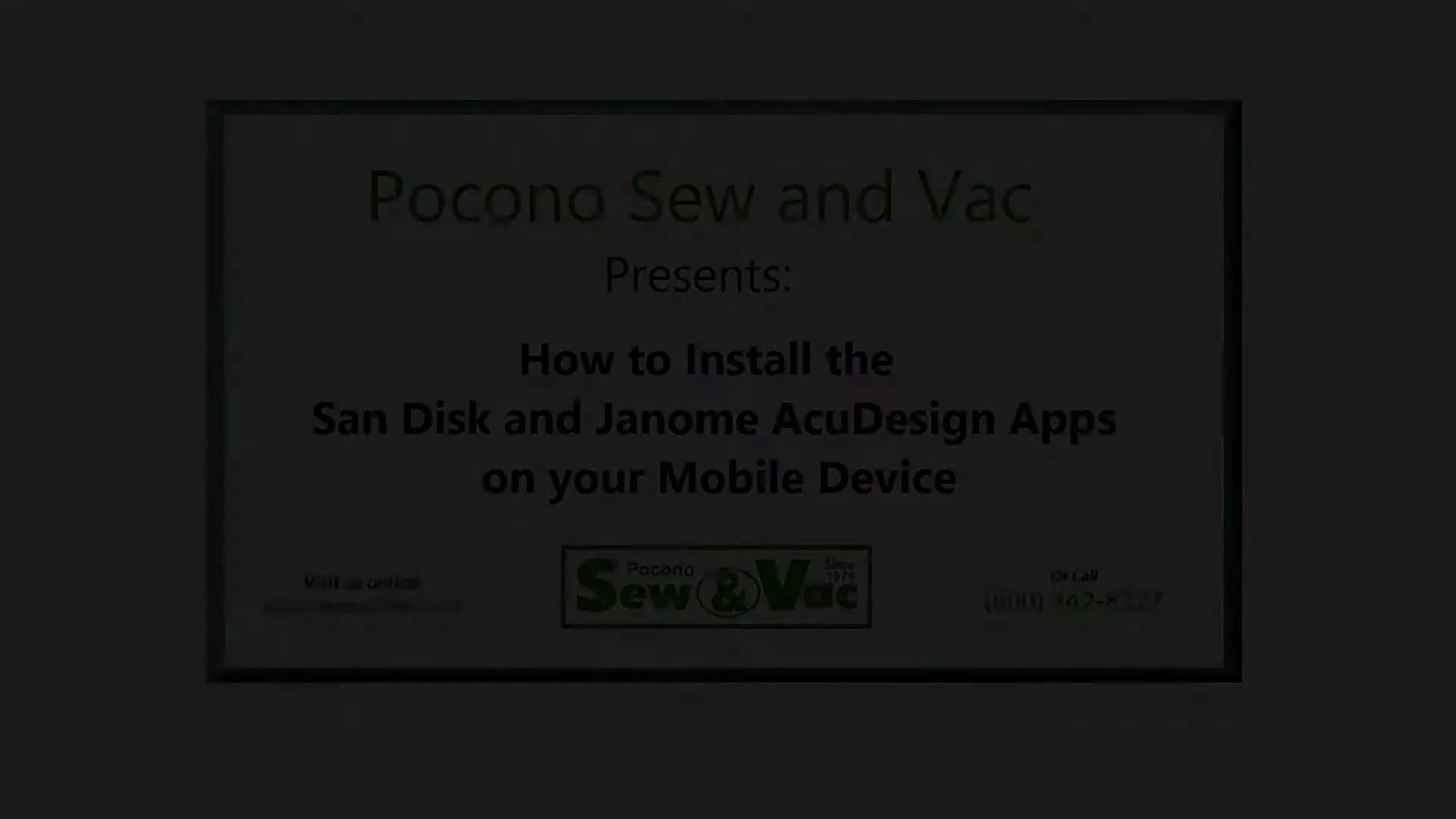 Go Truly Mobile: Install SanDisk Connect + Janome AcuDesign on iPad (and Stop Fighting Embroidery File Transfers)