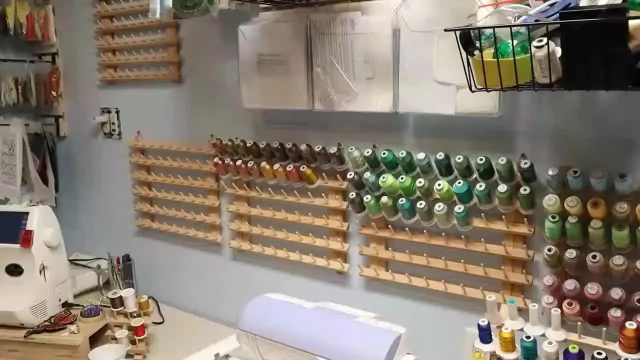 Tame the Thread Chaos: Setting Up New brothread 60-Spool Racks (and the ...
