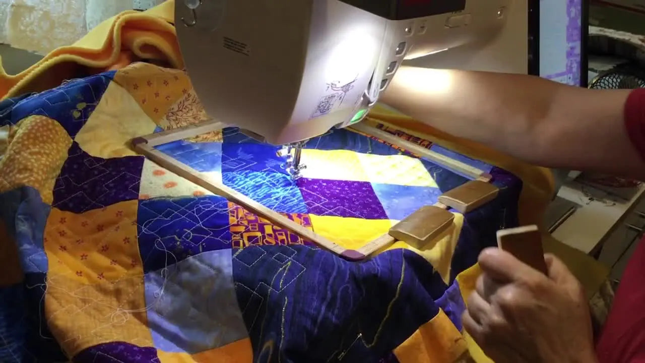Edge-to-Edge Quilting on a Janome Horizon: The Magnetic Hoop Method That Keeps Rows Straight (and Your Sanity Intact)