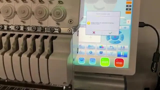 Stop a Smartstitch S-1501 Mid-Design, Power Down, and Restart Without Losing Alignment (Don’t Touch “Find Origin”)