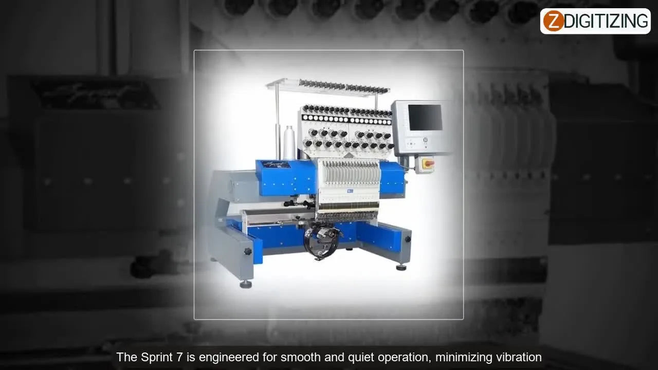 ZSK Sprint 7 Single-Head Embroidery Machine Review: The Real Workflow Wins (and the Setup Traps) Shop Owners Should Know