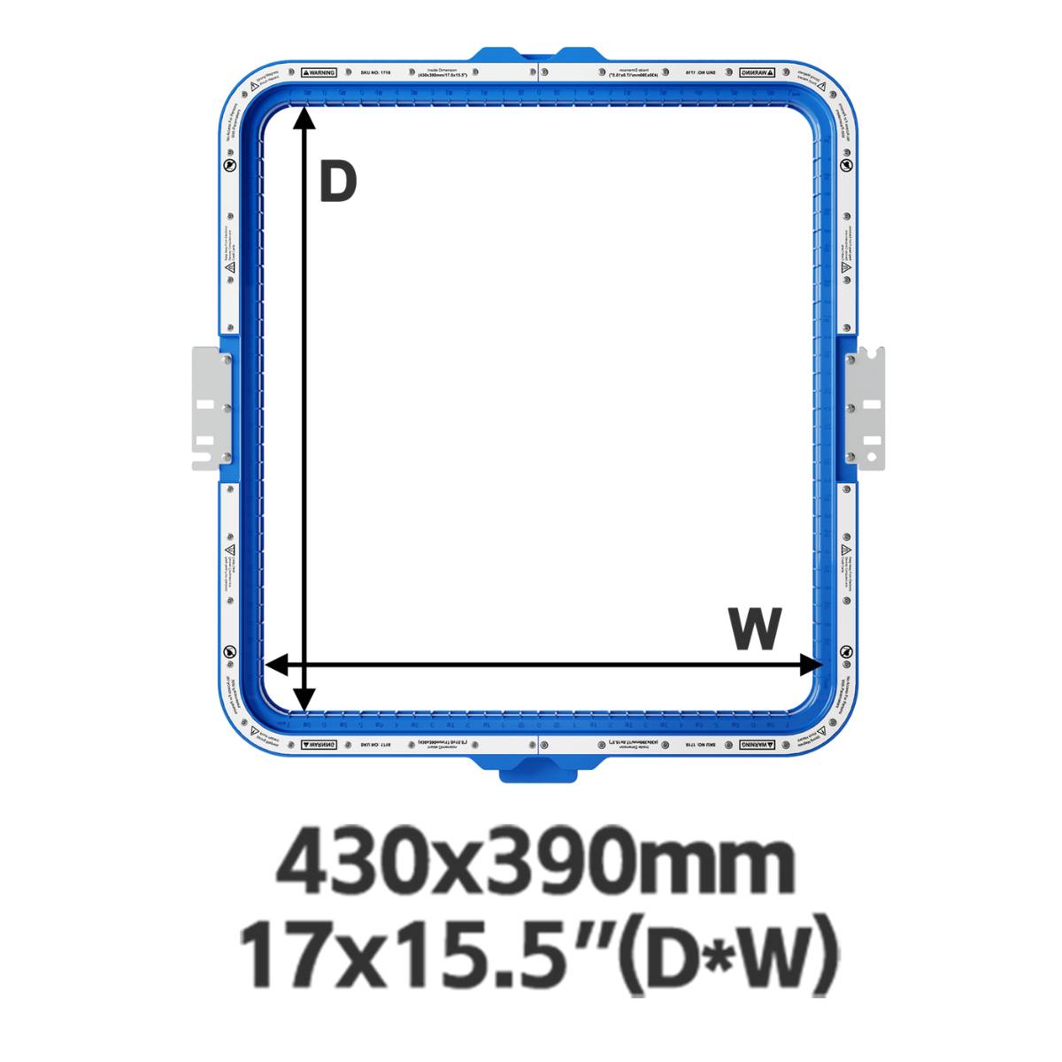 magnetic embroidery hoop for Ricoma embroidery machines
