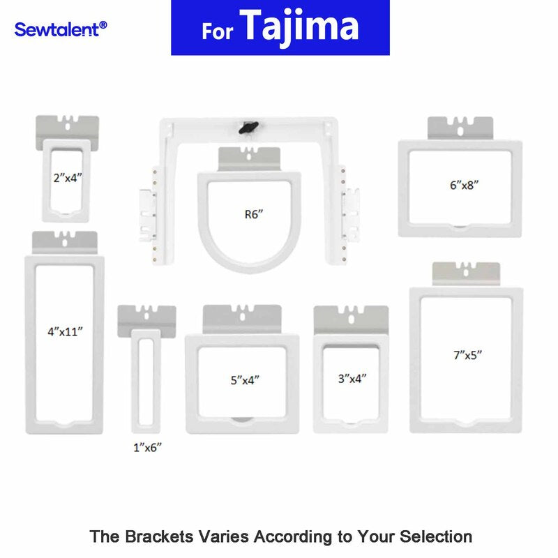 8-in-1-Magnetrahmen für Tajima-Stickmaschinen
